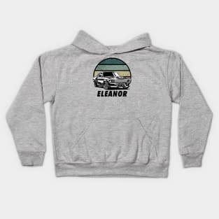 Mustang 1967 Eleanor Kids Hoodie